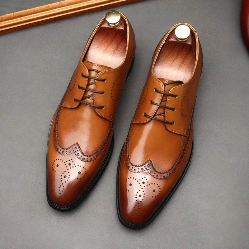 Mayfair Noir – Wingtip-Oxford aus Vollleder