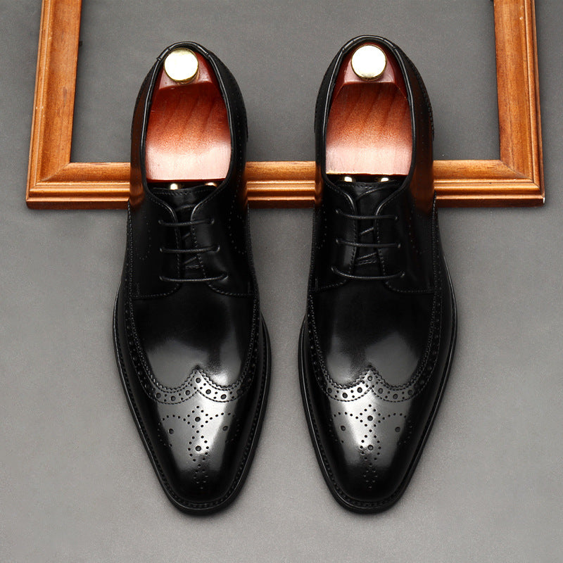 Mayfair Noir – Wingtip-Oxford aus Vollleder