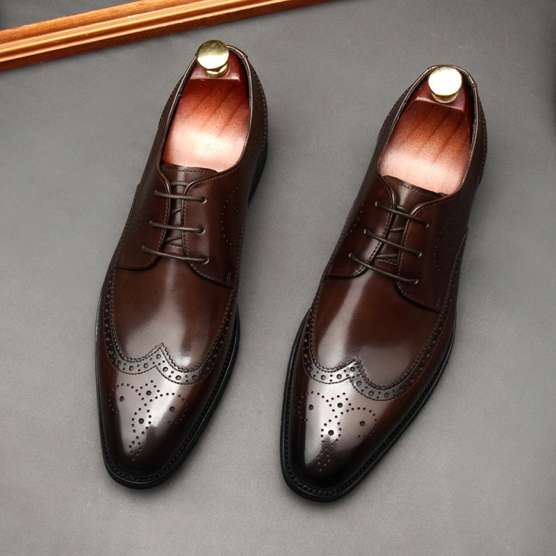 Mayfair Noir – Wingtip-Oxford aus Vollleder