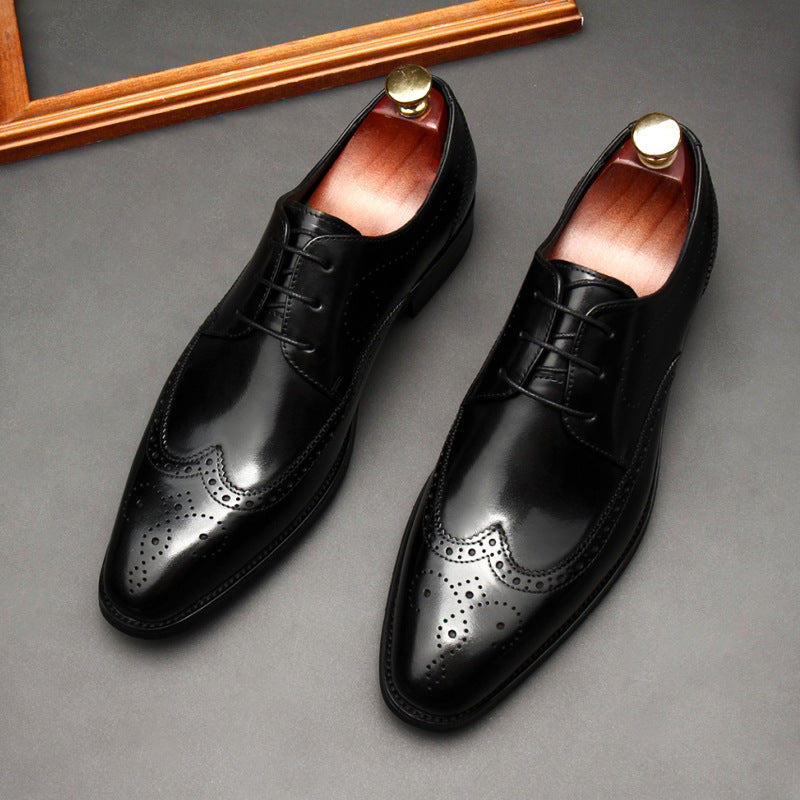Mayfair Noir – Wingtip-Oxford aus Vollleder