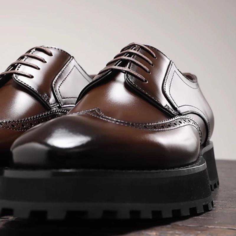 Verona Ridge – Brogue Derby mit Profilsohle