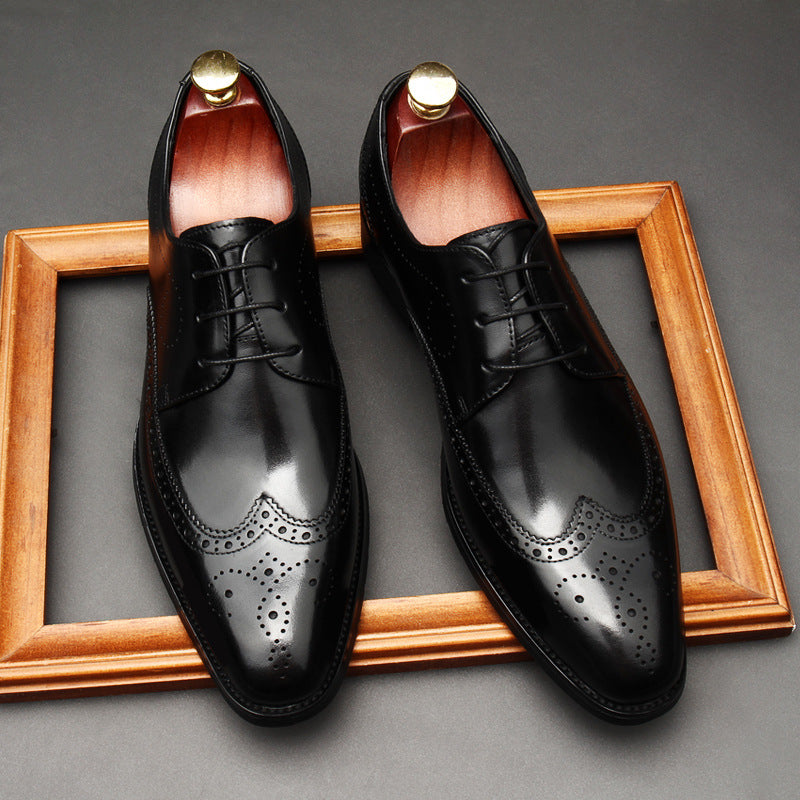Mayfair Noir – Wingtip-Oxford aus Vollleder