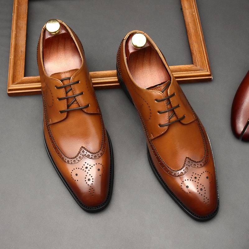 Mayfair Noir – Wingtip-Oxford aus Vollleder